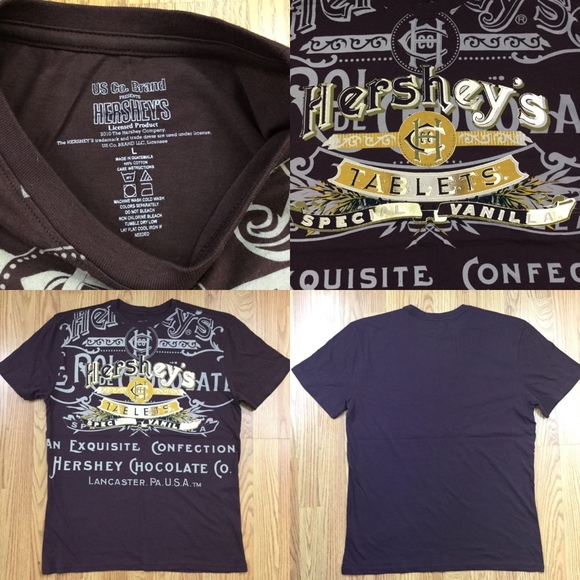 HERSHEY'S CHOCOLATE CO FOIL MEN'S TEE - Picture 5 of 5